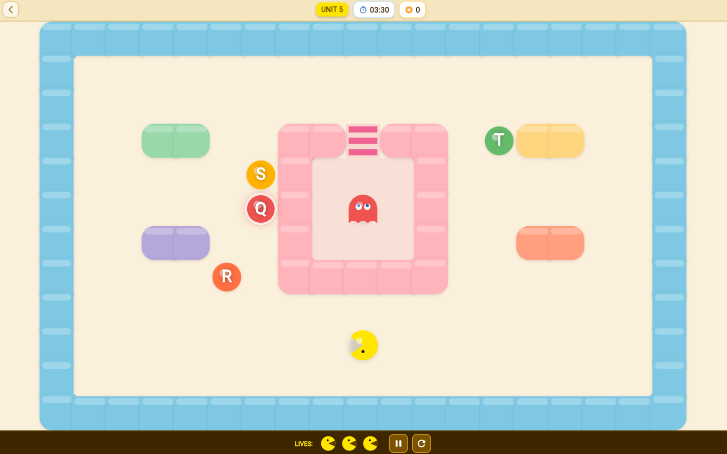 Alphabet Pacman