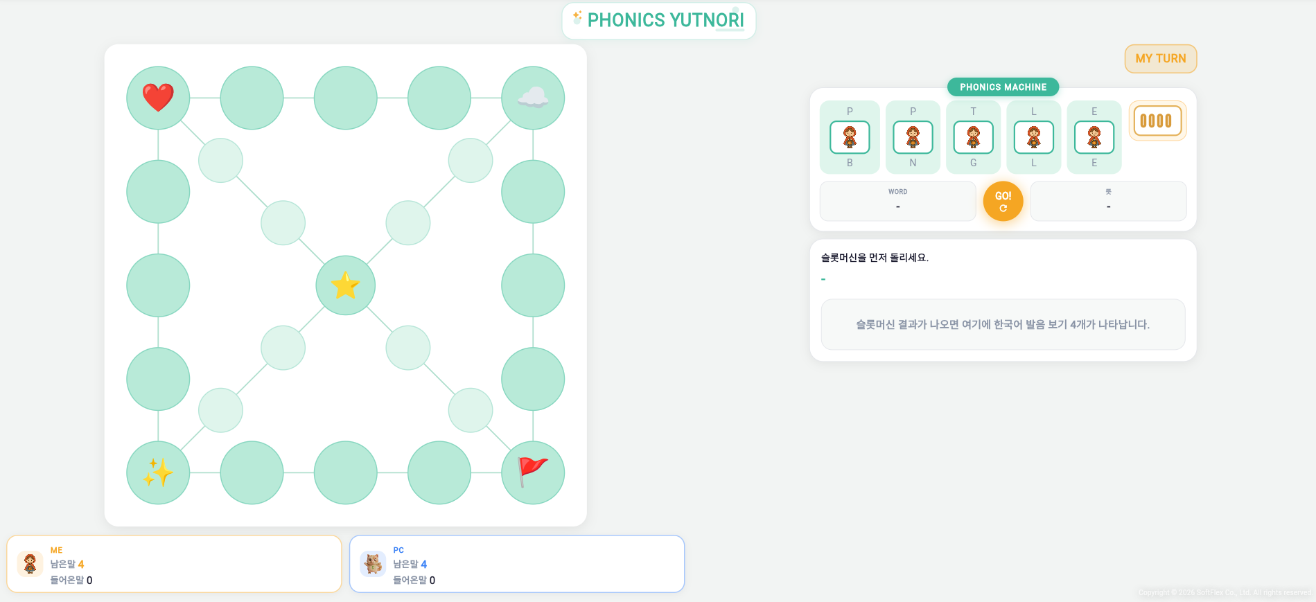 Phonics Yutnori
